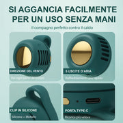MicroVent™ - Mini Ventilatore Portatile